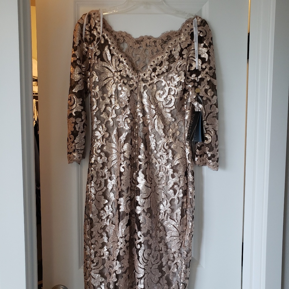 BHLDN Tadashi Shoji size 10. Never worn. Tags stil